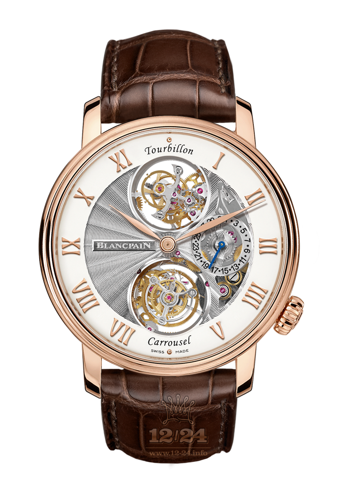 Blancpain Le Brassus Watch 2322-3631-55B 45 mm Red gold Case White Dial