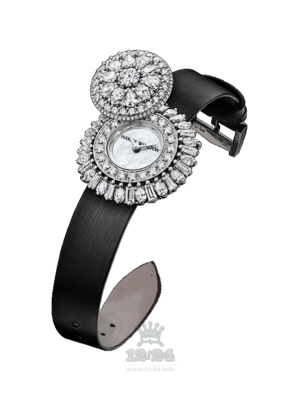 Harry Winston High Jewelry Timepieces Watch HJTQHM27WW001 27 mm White gold Case White Dial