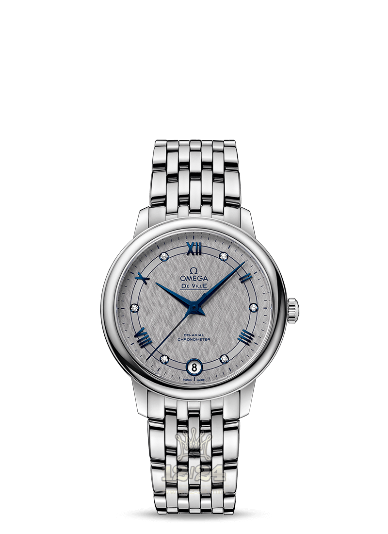 Omega Prestige Watch 424.10.33.20.56.002 32 mm Stainless steel Case Gray Dial