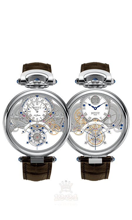 Bovet Fleurier Grandes Complications Watch AI22002 45 mm White gold Case White Dial