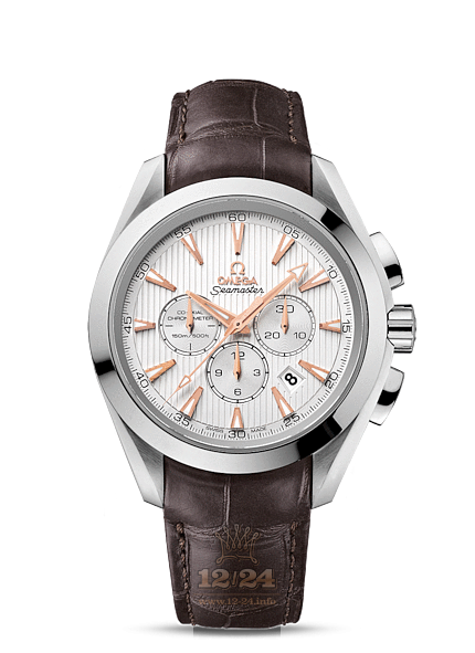 Omega Aqua Terra 150 M Watch 231.13.44.50.02.001 44 mm Stainless steel Case Silver Dial