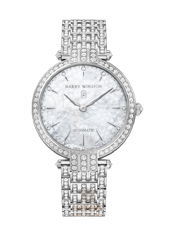 Harry Winston The Premier Collection Watch PRNAHM36WW003 36 mm White gold Case White Dial