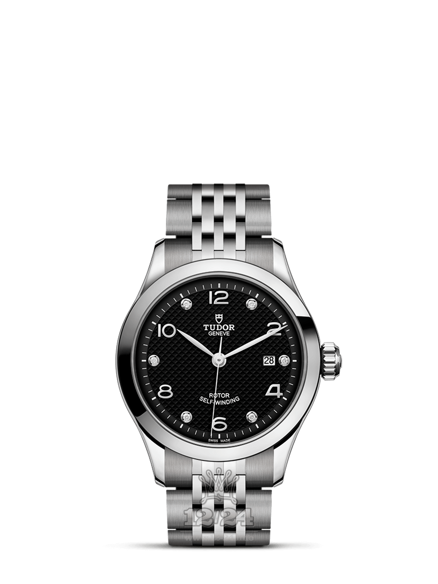 Tudor 1926 Watch m91350-0004 28 mm Stainless steel Case Black Dial
