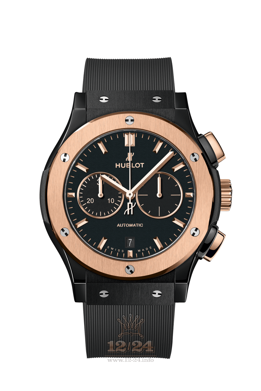 Hublot Classic Fusion Watch 541.CO.1181.RX 42 mm Pink gold Ceramics Case Black Dial