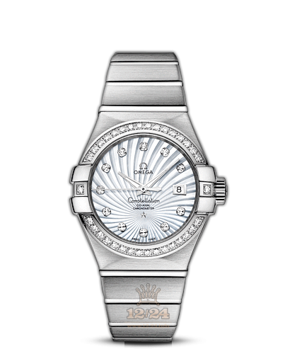 Omega Constellation Watch 123.55.31.20.55.003 31 mm White gold Case White Dial