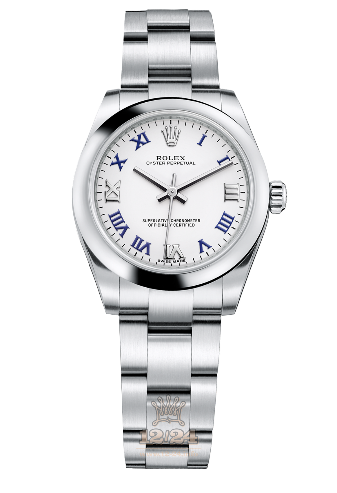 Rolex Oyster Perpetual Watch 177200-0016 31 mm Stainless steel Case White Dial