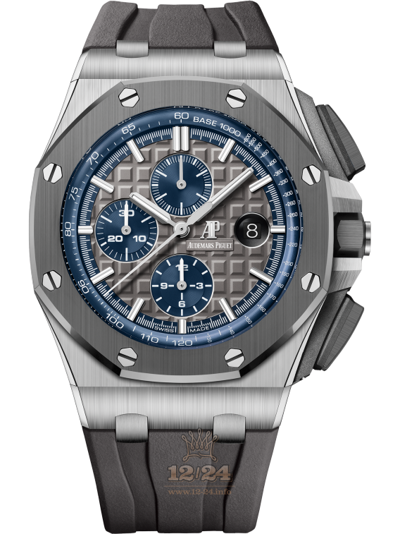 Audemars Piguet Royal Oak Offshore Watch 26400IO.OO.A004CA.02 41 mm Titanium Case Gray Dial