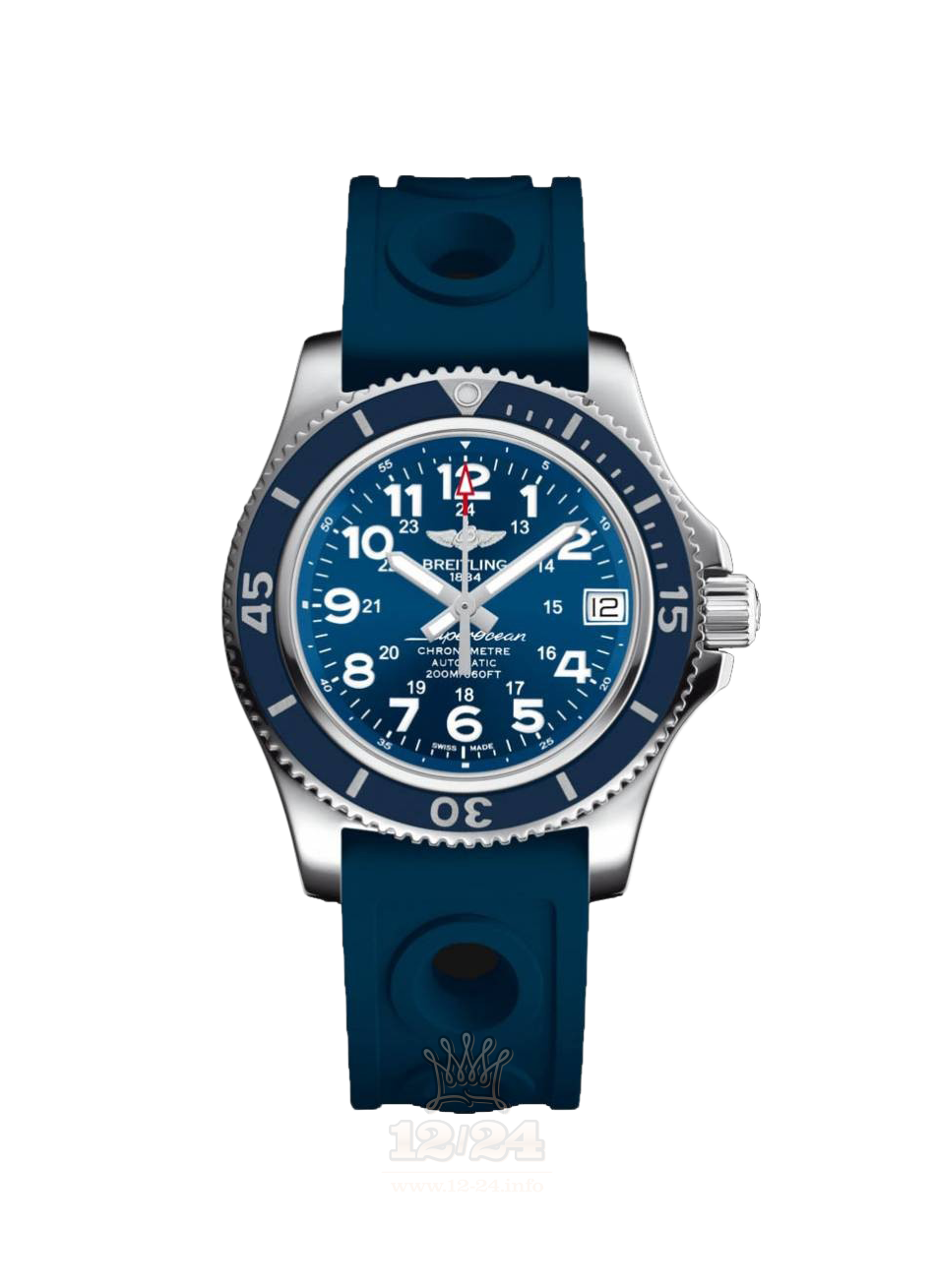 Breitling Superocean Watch A17312D1|C938|270S|A16S.1 36 mm Stainless steel Case Dark blue Dial
