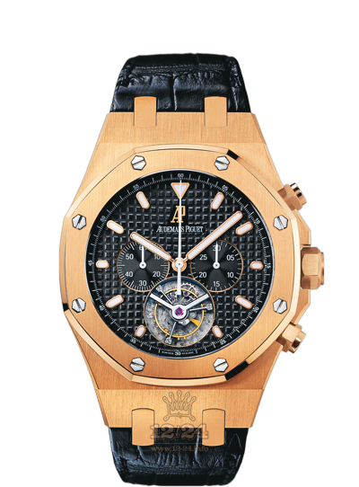 Audemars Piguet Royal Oak Watch 25977OR.OO.D002CR.01 44 mm Pink gold Case Black Dial