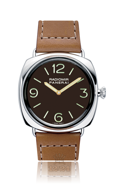 Panerai 2006 Watch PAM00232 47 mm Stainless steel Case Brown (chocolate) Dial