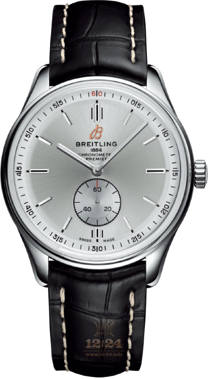 Breitling Premier Watch A37340351G1P2 40 mm Stainless steel Case Silver Dial