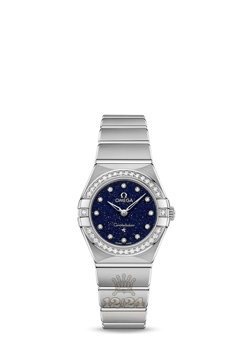 Omega Constellation Watch 131.15.25.60.53.001 25 mm Stainless steel Case Dark blue Dial