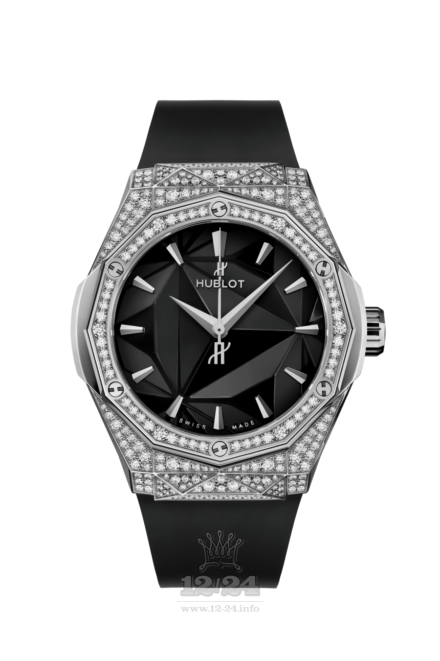 Hublot Classic Fusion Watch 550.NS.1800.RX.1604.ORL19 40 mm Titanium Case Black Dial