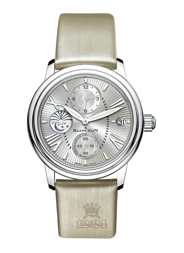 Blancpain Women Watch 3760-1136-52B 34 mm Stainless steel Case Silver Dial