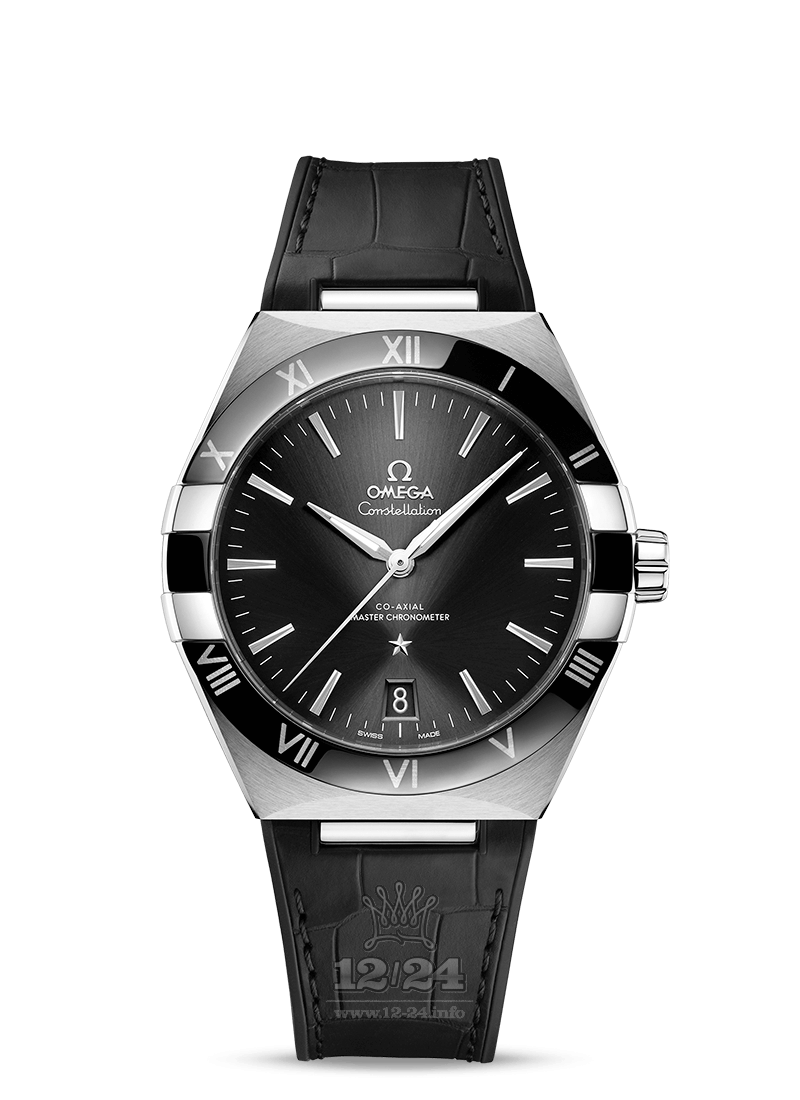 Omega Constellation Watch 131.33.41.21.01.001 41 mm Stainless steel Case Black Dial