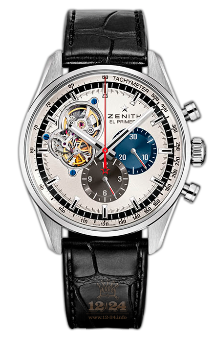 Zenith Chronomaster Watch 03.2040.4061/69.C496 42 mm Stainless steel Case Silver Dial