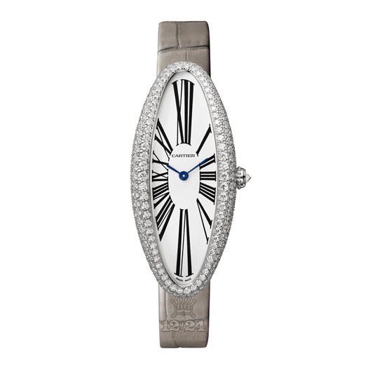 Cartier Baignoire Watch WJBA0007 47 mm White gold Case White Dial