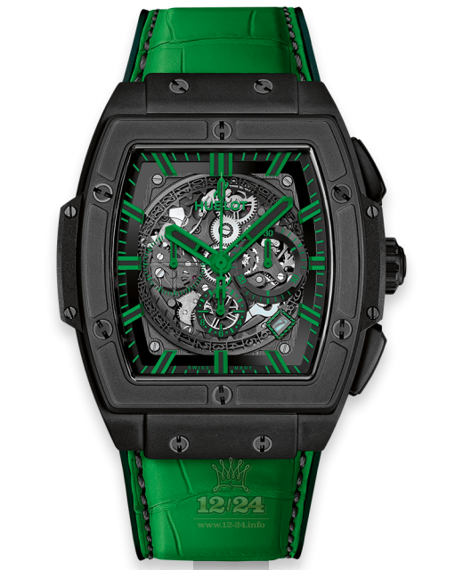 Hublot Spirit Of Big Bang Watch 601.CG.0190.LR Ceramics Case Black Green Dial