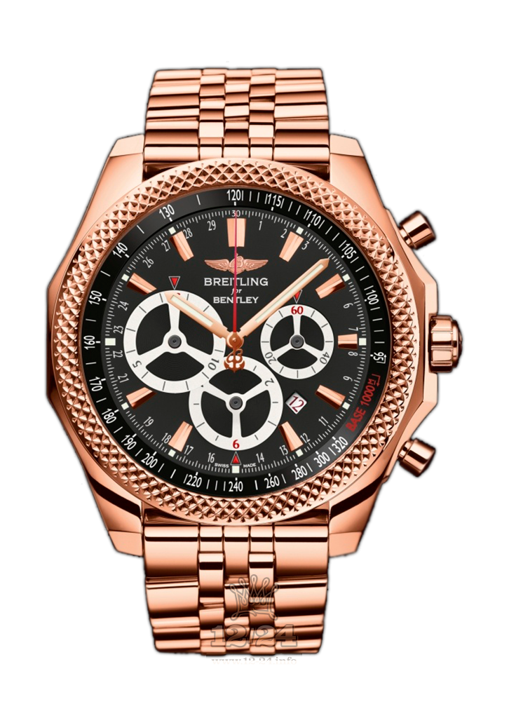 Breitling Breitling for Bentley Watch R2536624/BB10/990R 49 mm Red gold Case Black Dial