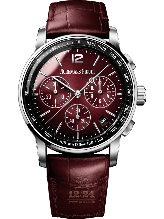 Audemars Piguet Code 11.59 Watch 26393BC.OO.A068CR.01 41 mm White gold Case Red Dial