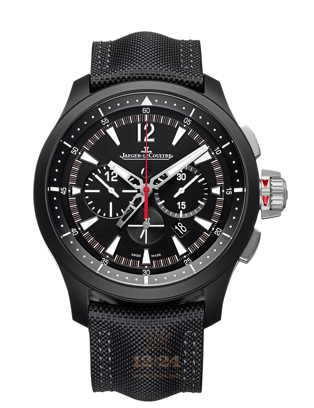 Jaeger-LeCoultre Master Extreme Watch 205C570 46 mm Ceramics Case Black Dial