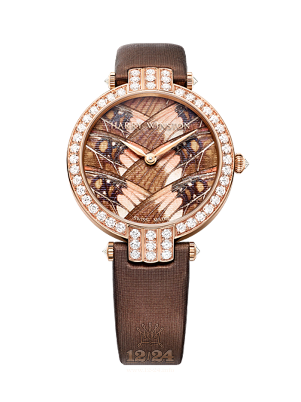 Harry Winston The Premier Collection Watch PRNAHM36RR008 36 mm Pink gold Case Painted Dial