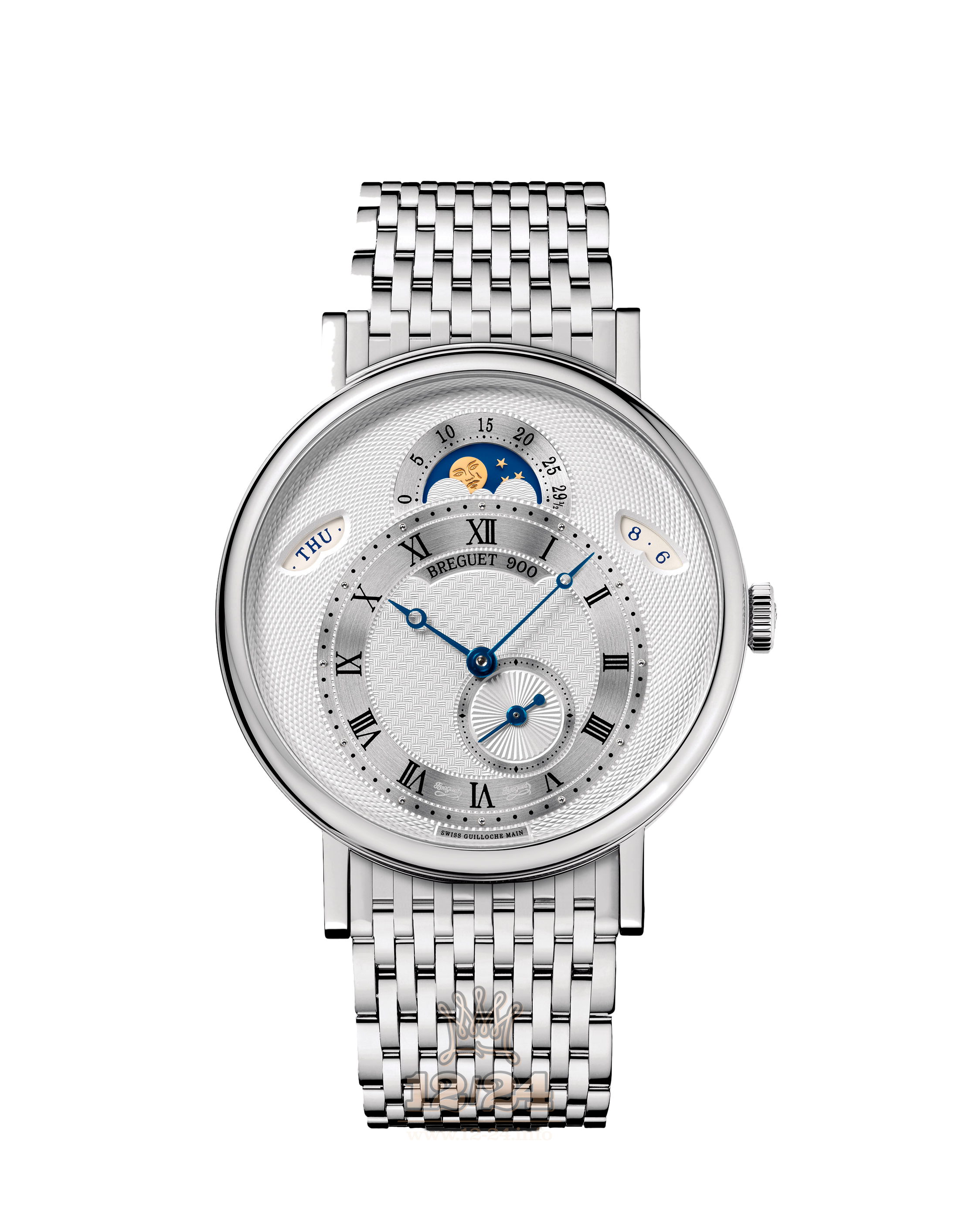 Breguet Classique Watch 7337BB/1E/BV0 39 mm White gold Case Silver Dial