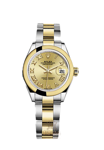 Rolex Datejust Watch 279163-0010 28 mm Steel / Yellow gold Case Golden Dial