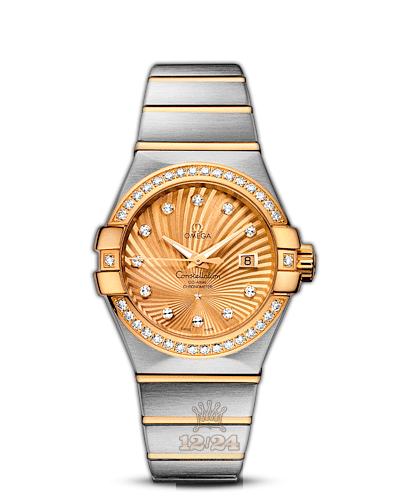 Omega Constellation Watch 123.25.31.20.58.001 31 mm Steel / Yellow gold Case