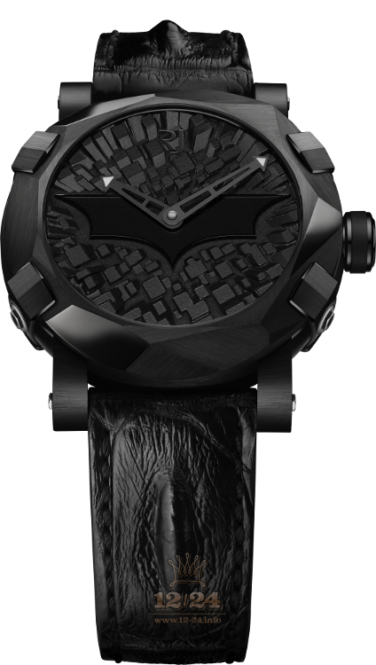 Romain Jerome Collaborations Watch RJ.T.AU.WB.001.02 46 mm Stainless steel PVD coating Case Black Dial