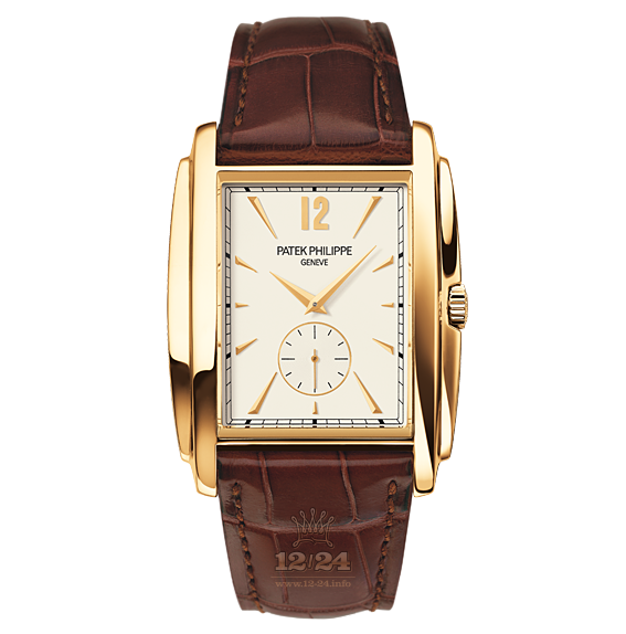 Patek Philippe Gondolo Watch 5124J-001 33 mm Yellow gold Case White Dial