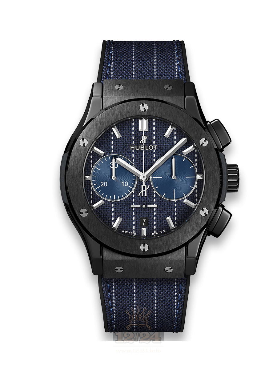 Hublot Classic Fusion Watch 521.CM.2707.NR.ITI18 45 mm Ceramics Case Dark blue Dial