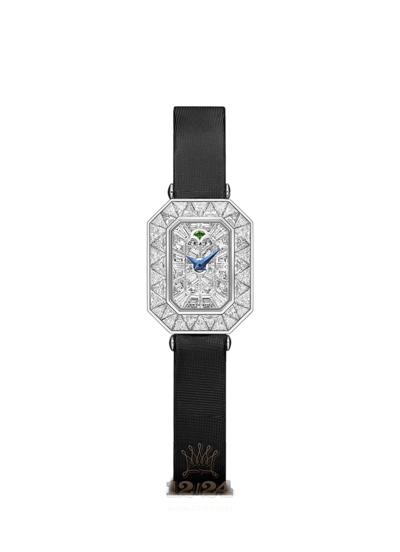 Graff Jewellery Watches Watch Tril EmCt Diam White gold Case Silver Dial
