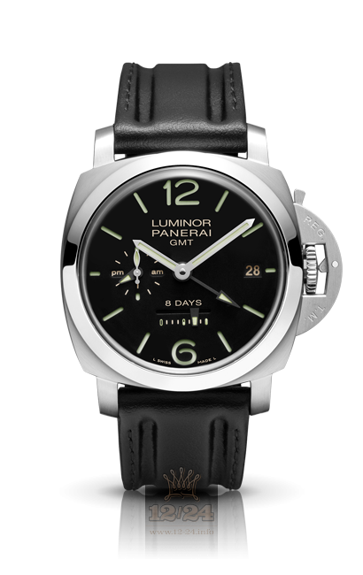 Panerai Luminor 1950 Watch PAM00233 44 mm Stainless steel Case Black Dial