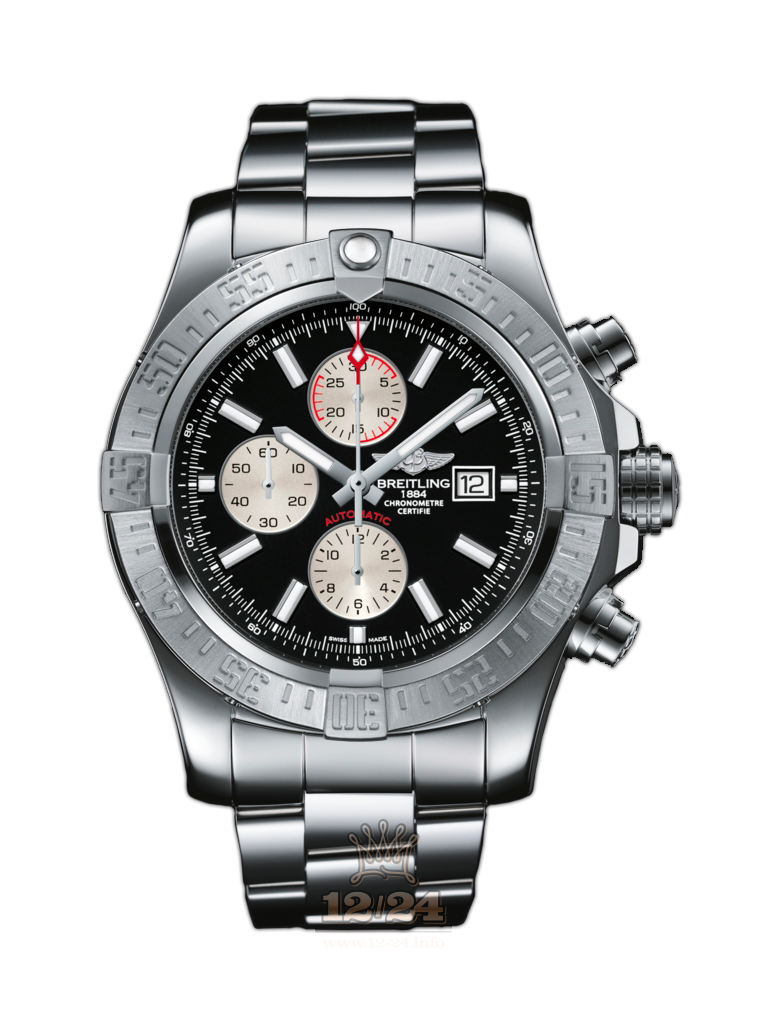 Breitling Avenger Watch A1337111/BC29/168A 48 mm Stainless steel Case Black Dial