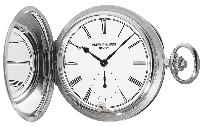 Patek Philippe Hunter Pocket Watches Watch 980G-001 48 mm White gold Case White Dial
