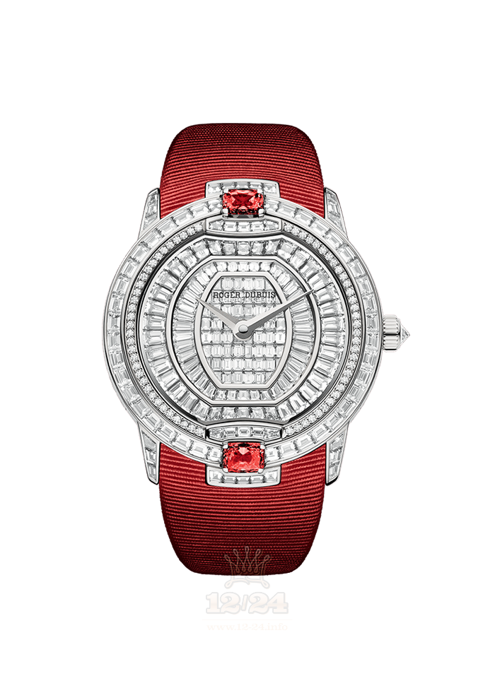 Roger Dubuis Velvet Watch RDDBVE0018 36 mm White gold Case Silver Dial