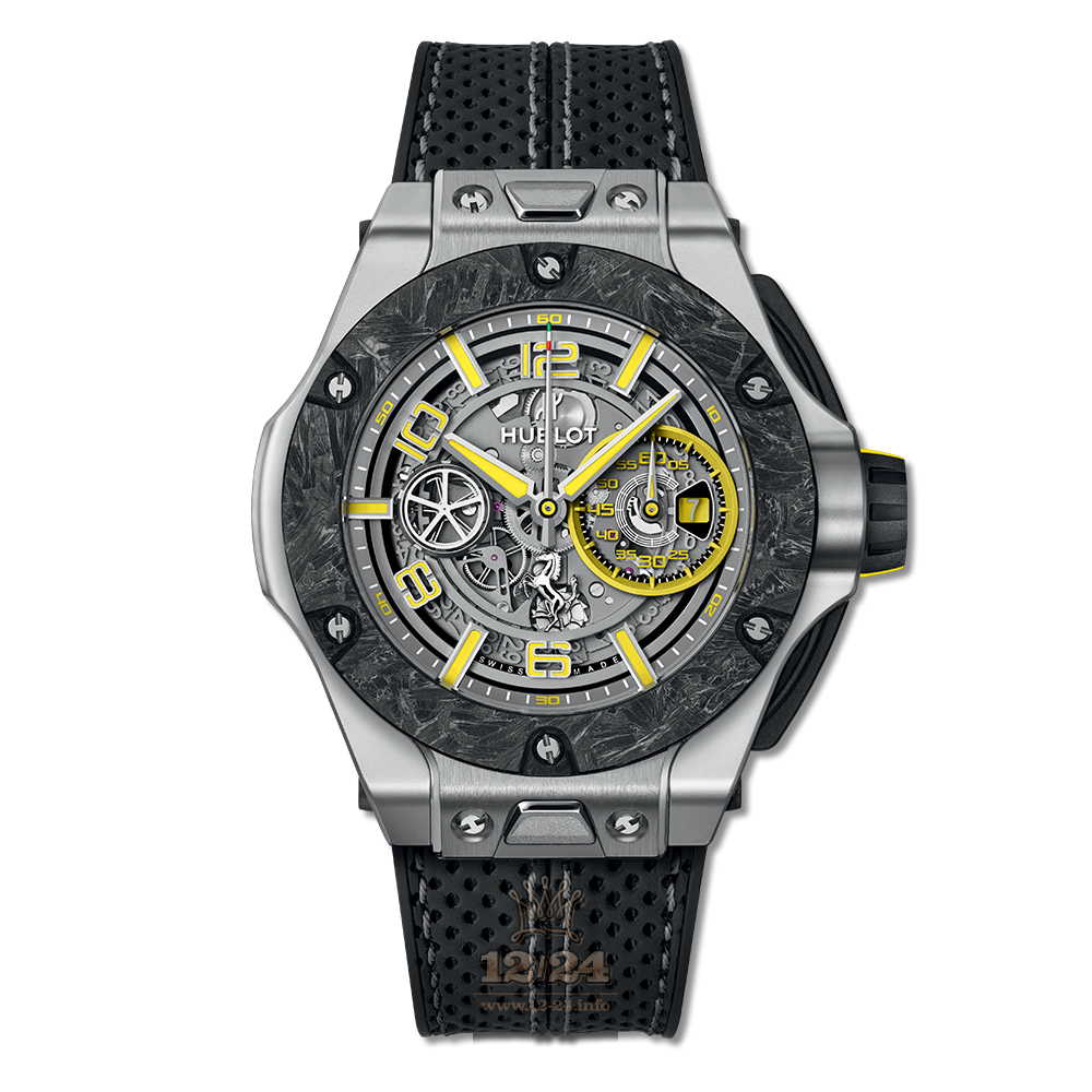 Hublot Big Bang Watch 402.TQ.0129.VR 45 mm Platinum Case Gray Dial