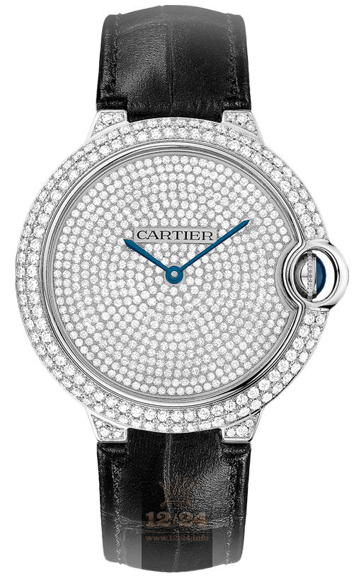 Cartier Ballon Bleu de Cartier Watch WE902049 42 mm White gold Case Silver Dial