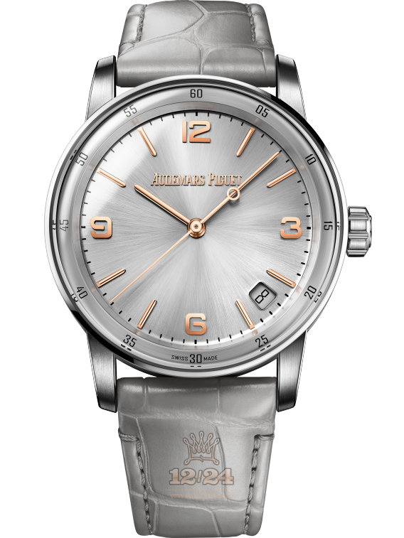 Audemars Piguet Code 11.59 Watch 15210CR.OO.A009CR.01 41 mm White gold Case Silver Dial