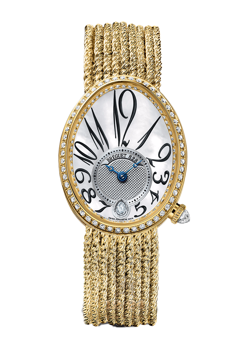 Breguet Reine de Naples Watch 8918BA/58/J39 D00D 36 mm Yellow gold Case White Silver Dial