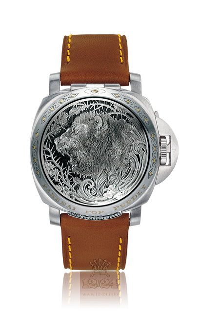 Panerai 2005 Watch PAM00816 44 mm Stainless steel Case Black Gray Dial