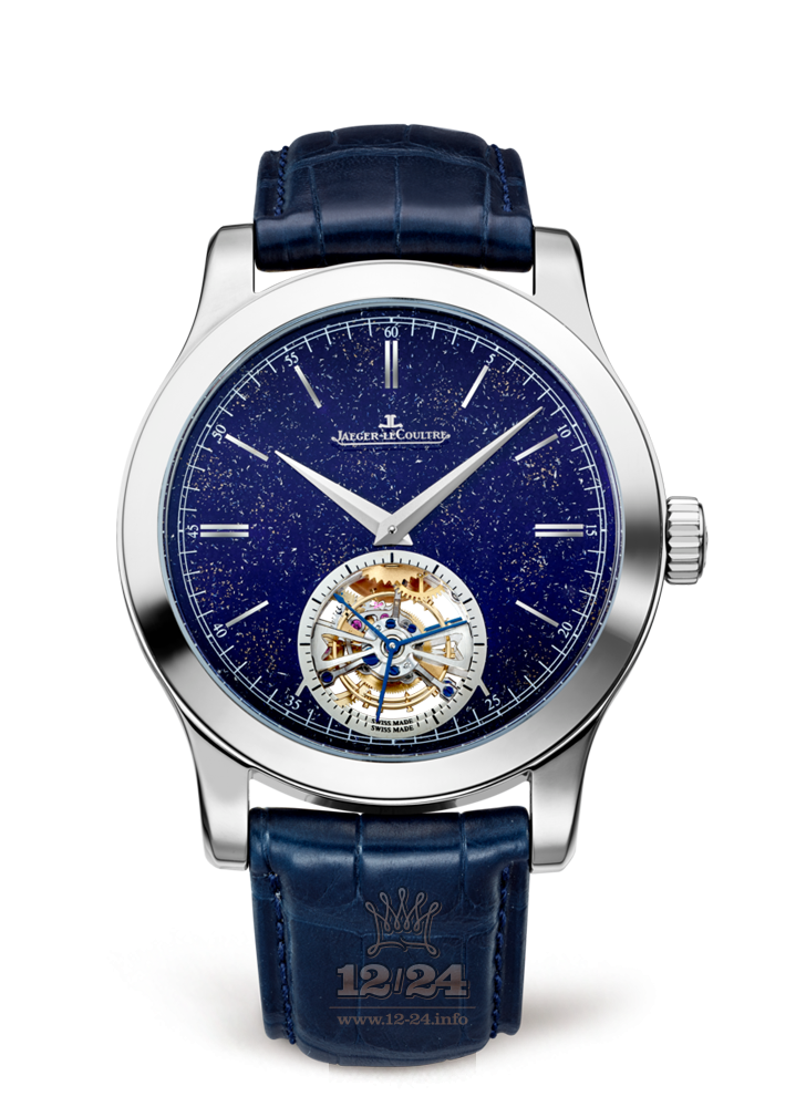 Jaeger-LeCoultre Master Watch 16634E0 43 mm White gold Case Dark blue Dial
