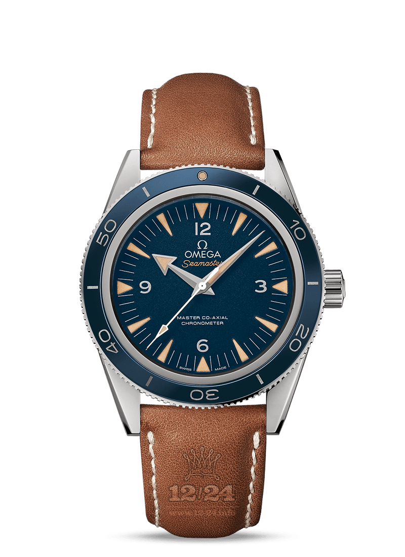 Omega Seamaster 300 Watch 233.92.41.21.03.001 41 mm Titanium Case Dark blue Dial