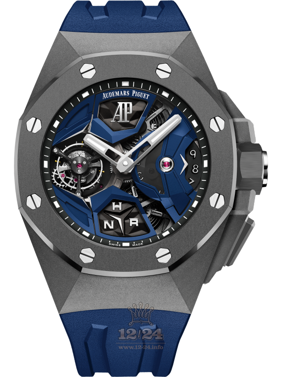 Audemars Piguet Royal Oak Concept Watch 26589IO.OO.D030CA.01 44 mm Titanium Case Black Dial