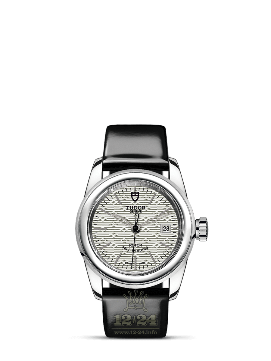 Tudor Glamour Watch M51000-0022 26 mm Stainless steel Case Silver Dial