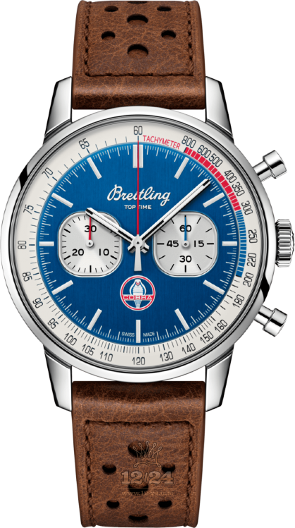 Breitling Top Time Watch A41315A71C1X2 40 mm Stainless steel Case Dark blue Dial