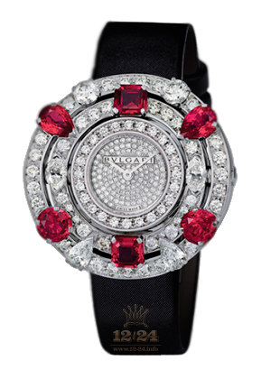 Bvlgari Astrale Watch 101667 AEW36D2RDL/BCI 36 mm White gold Case Silver Dial