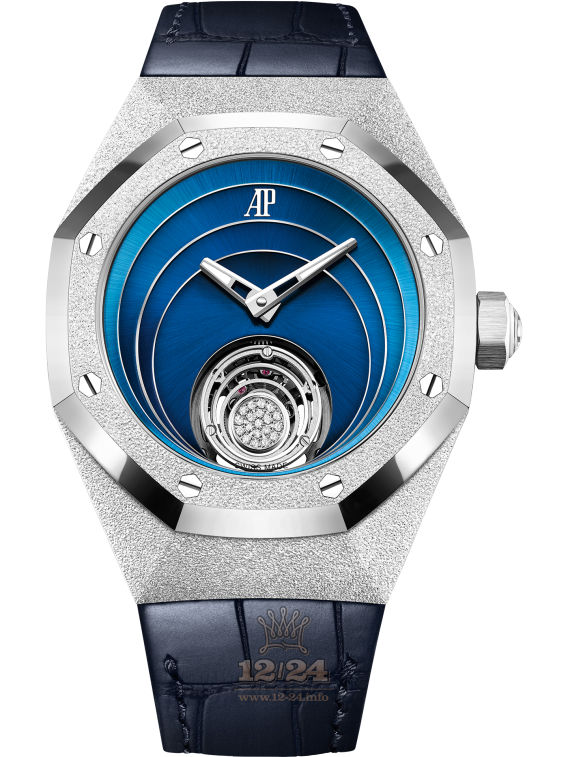 Audemars Piguet Royal Oak Concept Watch 26630BC.GG.D326CR.01 38 mm White gold Case Dark blue Dial