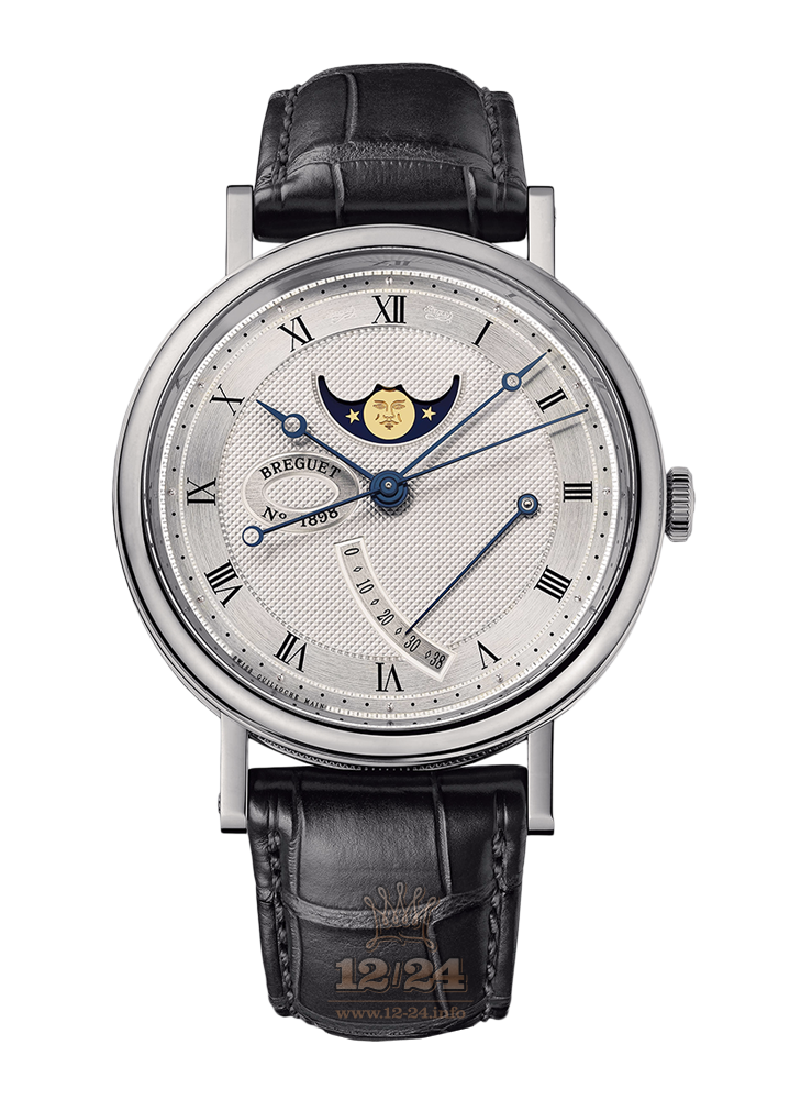 Breguet Classique Watch 7787BB/12/9V6 39 mm White gold Case Silver Dial